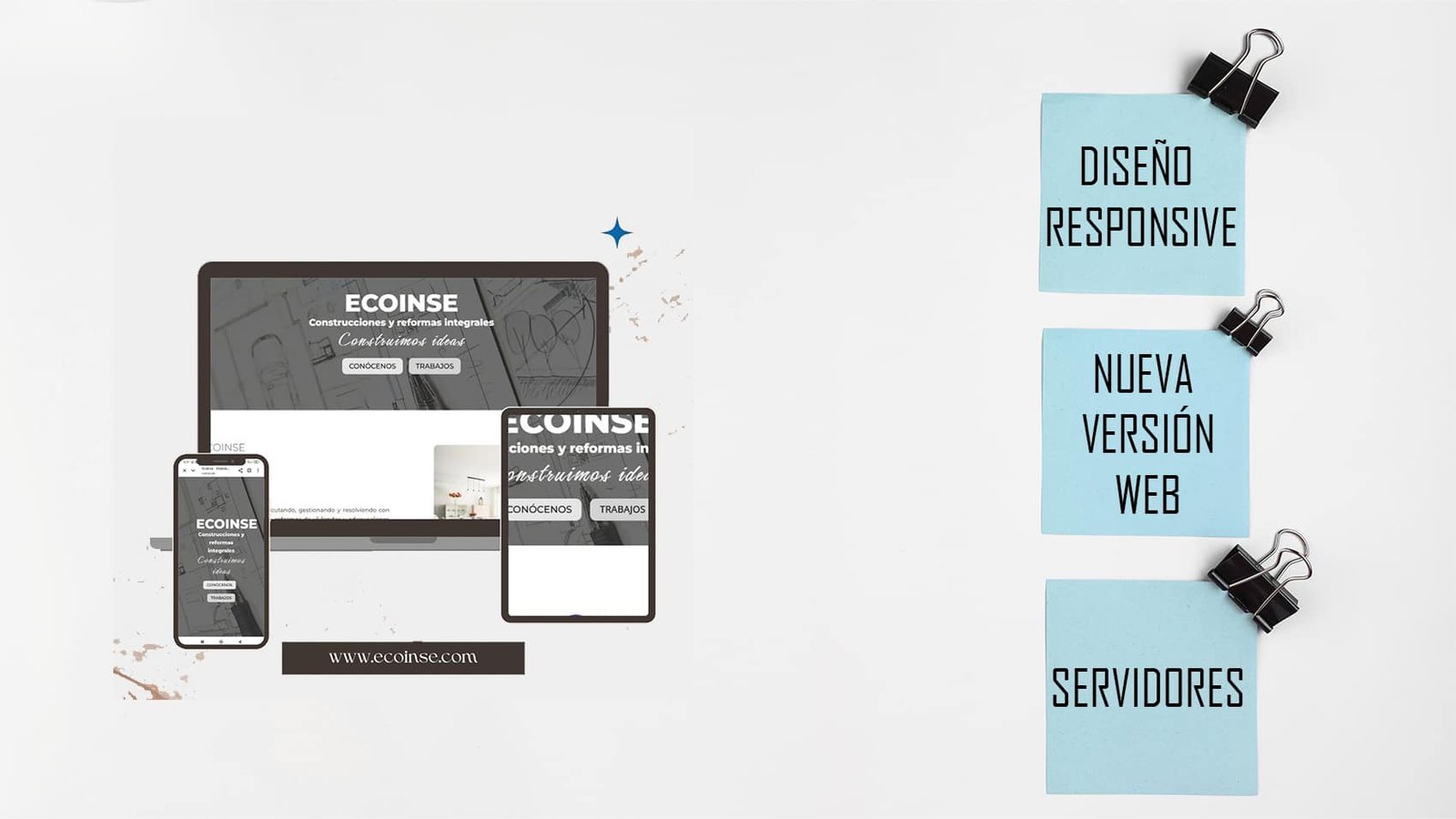 Diseño web de Ecoinse